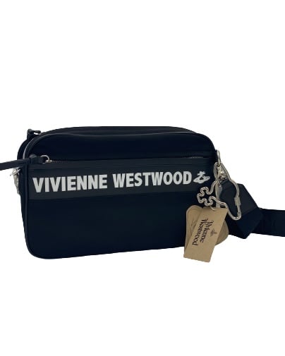 Vivienne Westwood - Camera Bag Vegan Black | NJ & Friends | ADOPTE 